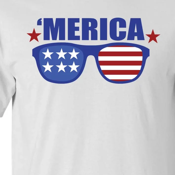 Merica USA 4th Of July Tall T-Shirt