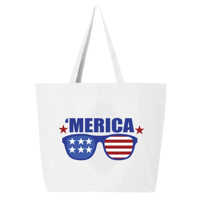 Merica USA 4th Of July 25L Jumbo Tote