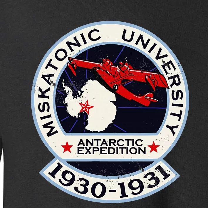 Miskatonic University Antarctic Expedition Toddler Sweatshirt