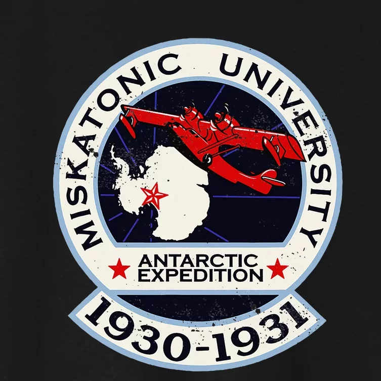 Miskatonic University Antarctic Expedition Women's Crop Top Tee