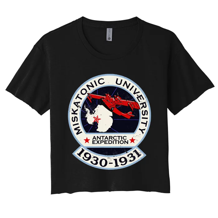 Miskatonic University Antarctic Expedition Women's Crop Top Tee