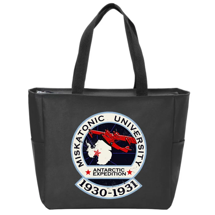 Miskatonic University Antarctic Expedition Zip Tote Bag