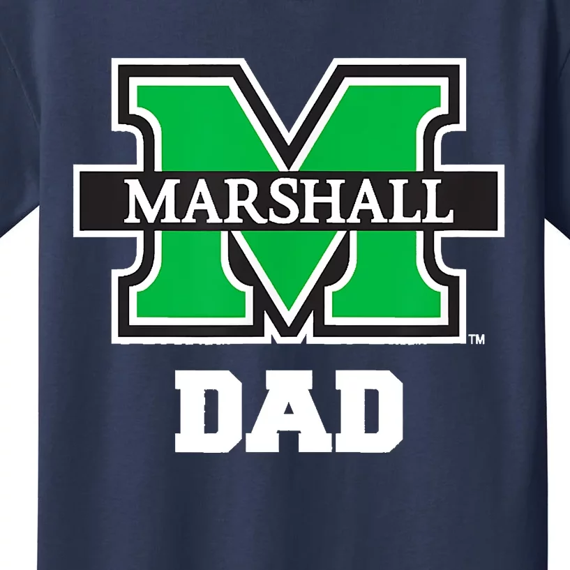 Marshall University Bison Dad Kids T-Shirt