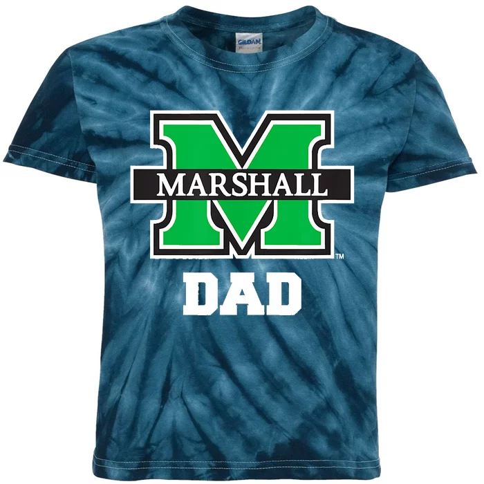 Marshall University Bison Dad Kids Tie-Dye T-Shirt