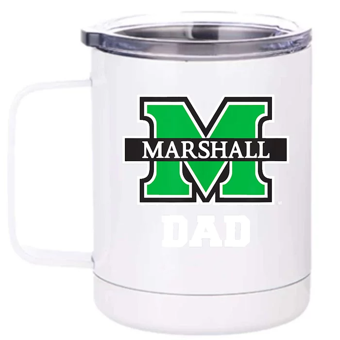 Marshall University Bison Dad Front & Back 12oz Stainless Steel Tumbler Cup