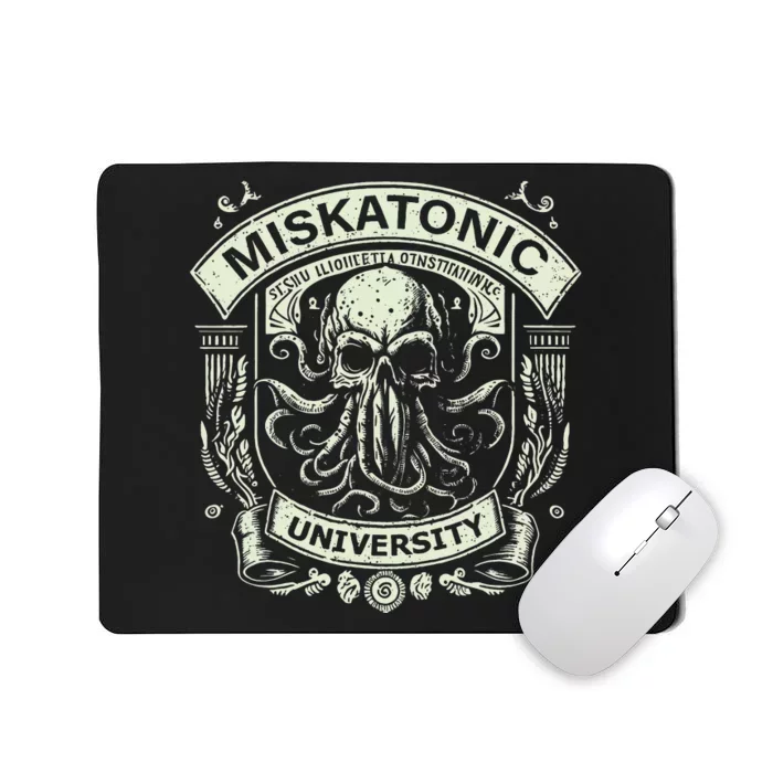 Miskatonic University Cthulhu Mythos Necronomicon Mousepad