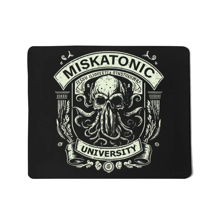 Miskatonic University Cthulhu Mythos Necronomicon Mousepad