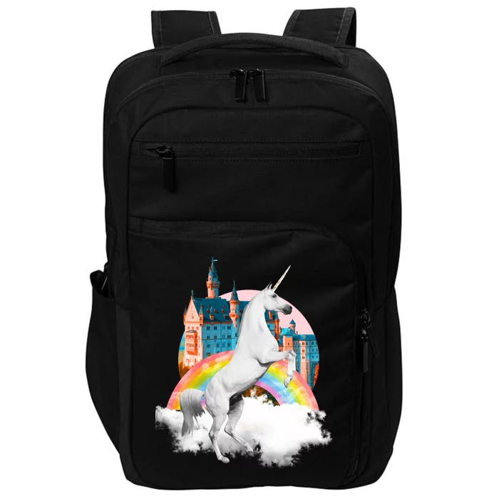 Magical Unicorn Castle Impact Tech Backpack