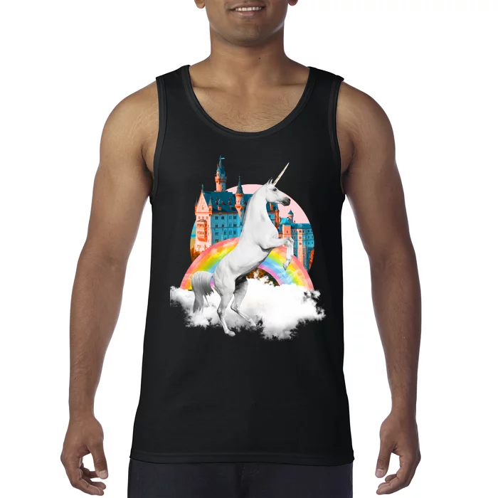 Magical Unicorn Castle Tank Top