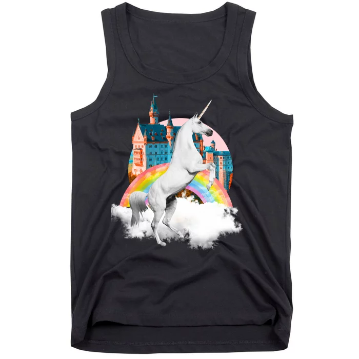 Magical Unicorn Castle Tank Top