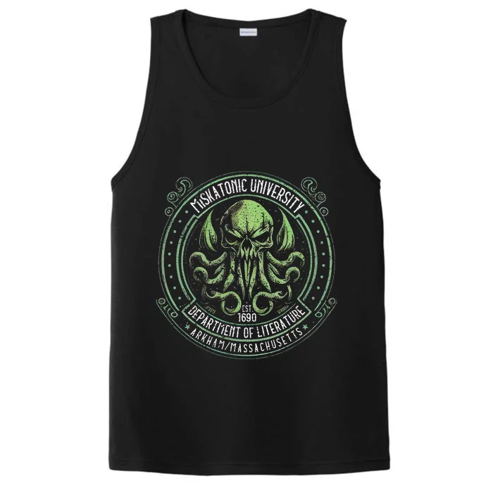 Miskatonic University Cosmic Horror Cthulhu Performance Tank