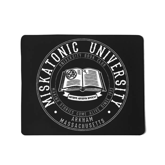 Miskatonic University Cthulhu Mythos Necronomicon Mousepad