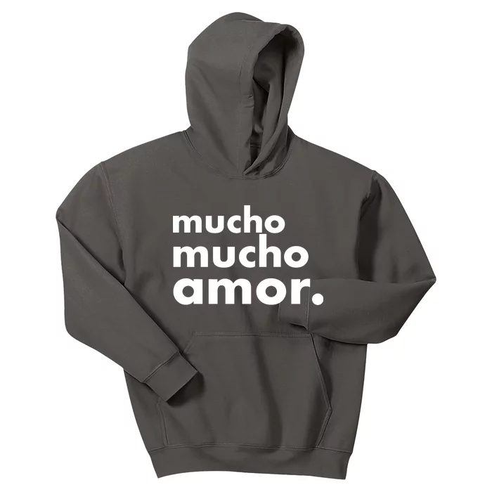 Mucho Mucho Amor Funny Meme Kids Hoodie