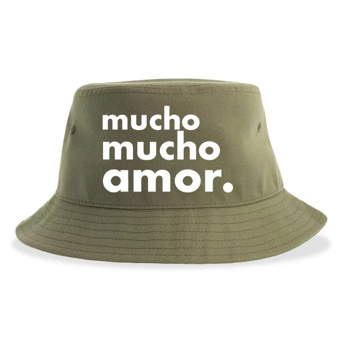 Mucho Mucho Amor Funny Meme Sustainable Bucket Hat