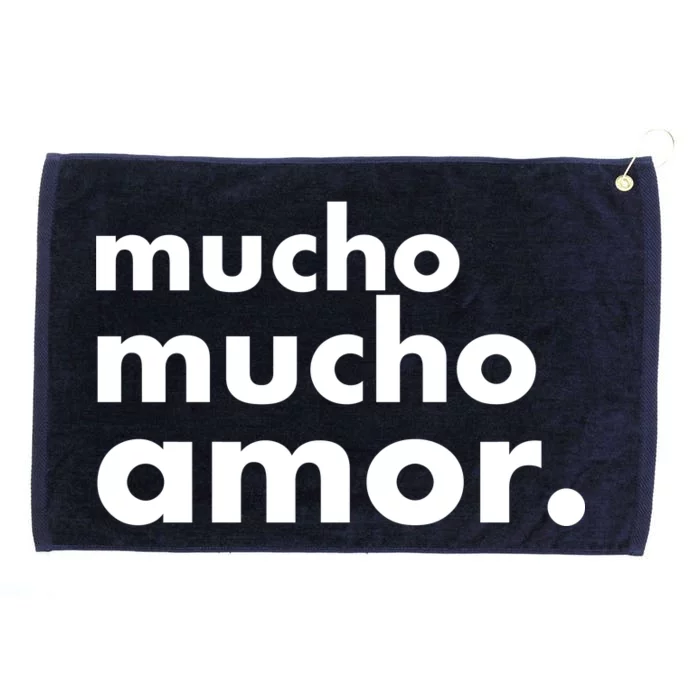 Mucho Mucho Amor Funny Meme Grommeted Golf Towel