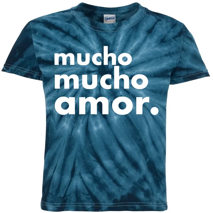 Mucho Mucho Amor Funny Meme Kids Tie-Dye T-Shirt