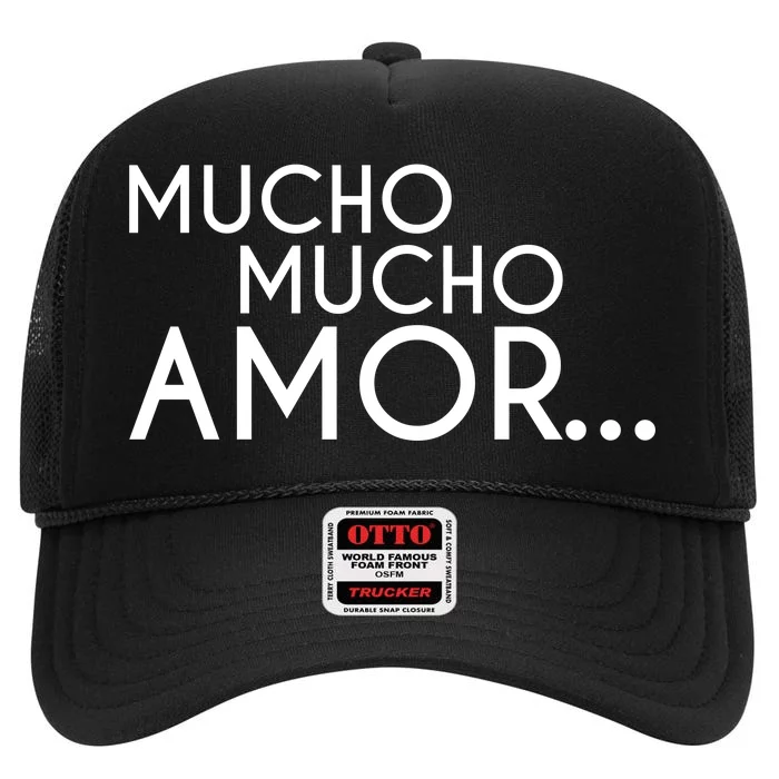 Mucho Mucho Amor The Legend of Walter Mercado High Crown Mesh Trucker Hat