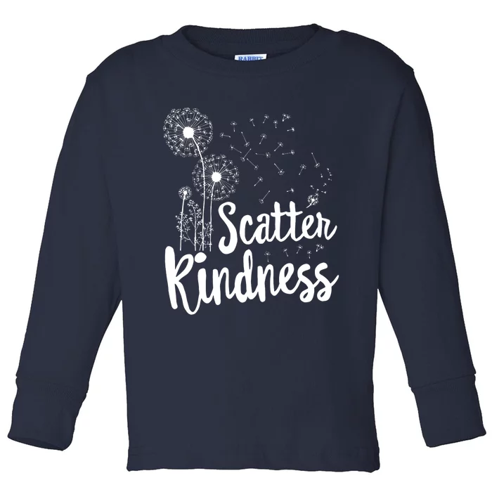 Matching Unity Day Orange Teacher Kindness Be Kind Toddler Long Sleeve Shirt