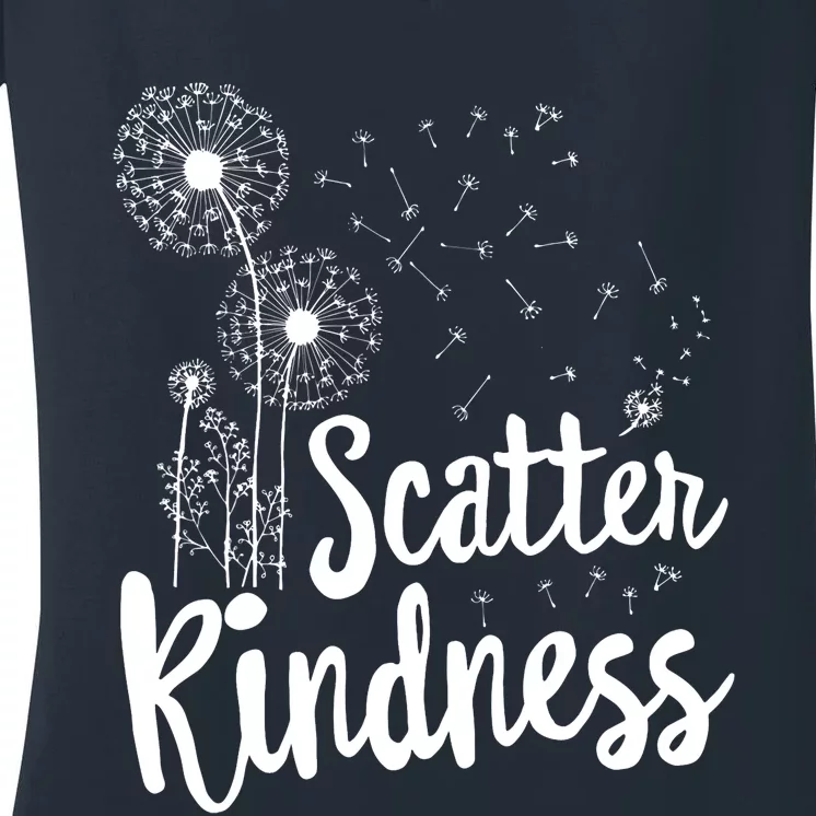 Matching Unity Day Orange Teacher Kindness Be Kind Women's V-Neck T-Shirt