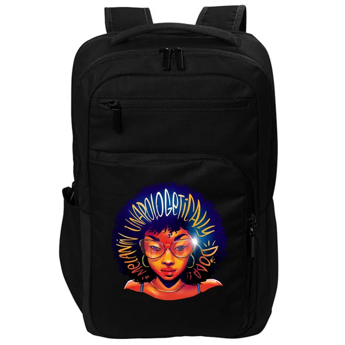 Melanin Unapologetically Dope Impact Tech Backpack