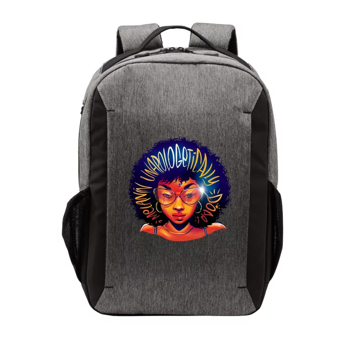 Melanin Unapologetically Dope Vector Backpack