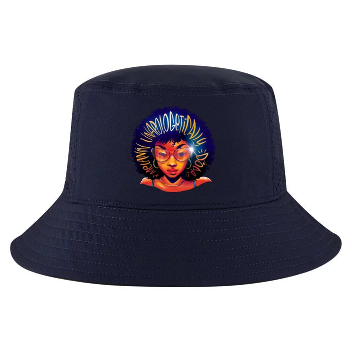 Melanin Unapologetically Dope Cool Comfort Performance Bucket Hat