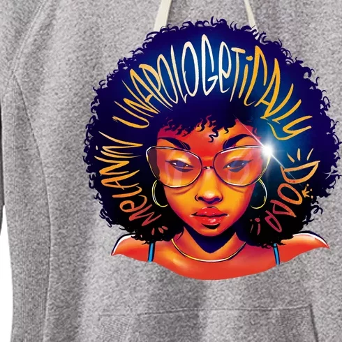 Melanin Unapologetically Dope Women's Fleece Hoodie