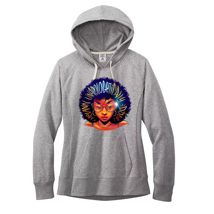 Melanin Unapologetically Dope Women's Fleece Hoodie