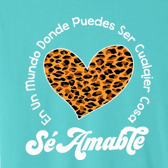 Matching Unity Day Orange Sé Amable Spanish Bilingual Kind ChromaSoft Performance T-Shirt