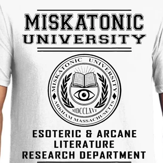 Miskatonic University Esoteric Literature Department Pajama Set