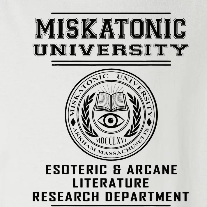 Miskatonic University Esoteric Literature Department Toddler Long Sleeve Shirt