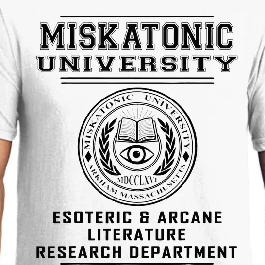 Miskatonic University Esoteric Literature Department Pajama Set