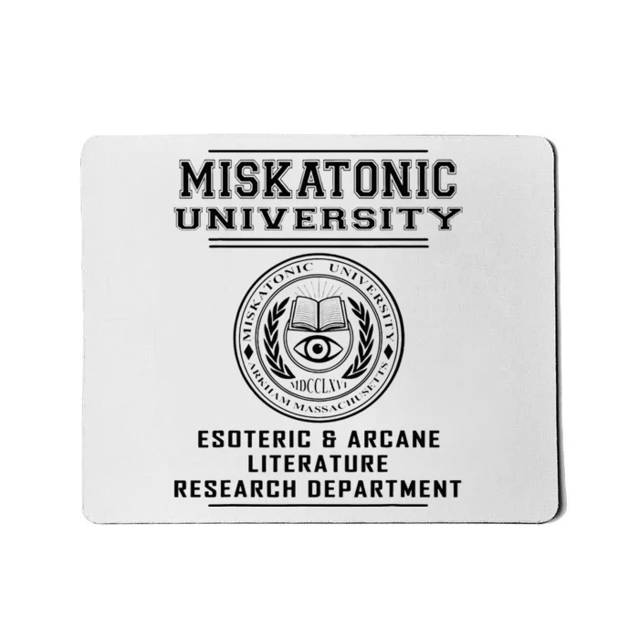 Miskatonic University Esoteric Literature Department Mousepad