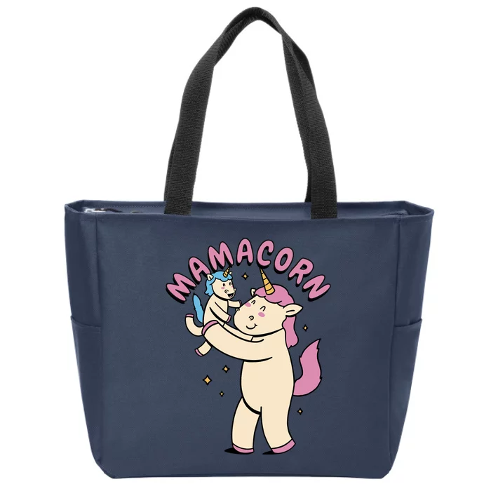 Mamacorn Unicorn Gift Zip Tote Bag