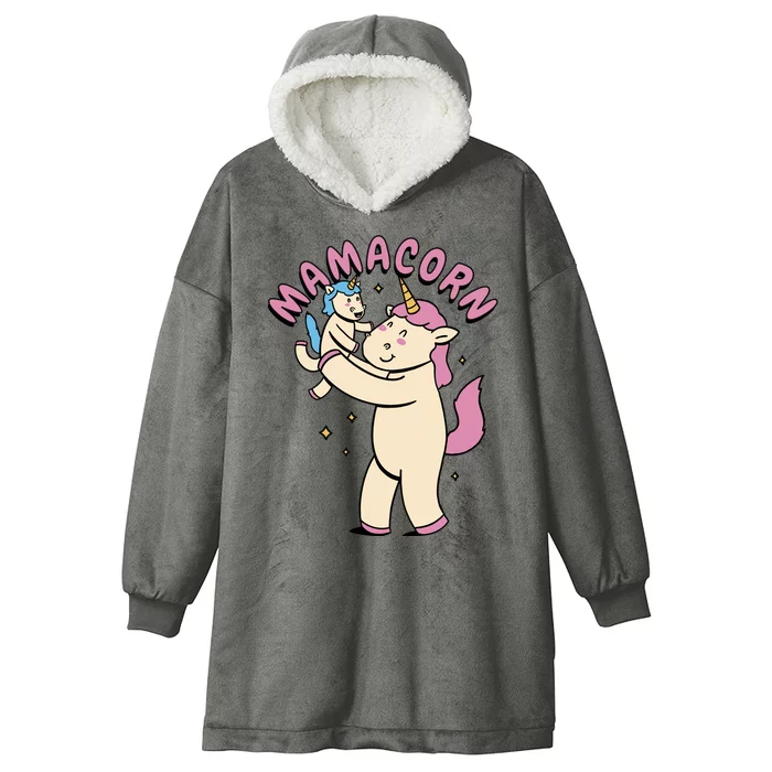 Mamacorn Unicorn Gift Hooded Wearable Blanket