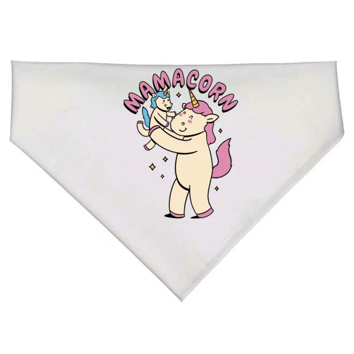 Mamacorn Unicorn Gift USA-Made Doggie Bandana