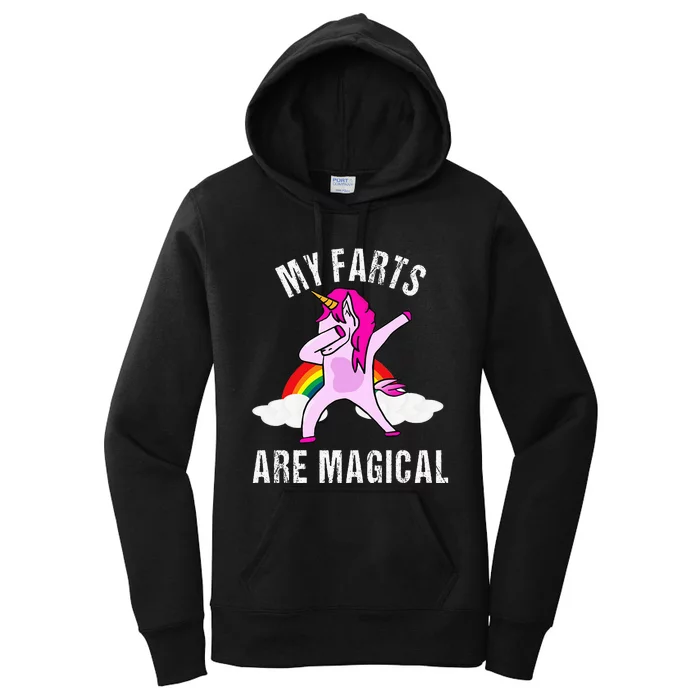 Magical Unicorn Gag Gift for a Hilarious Surprise Women's Pullover Hoodie