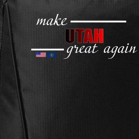 Make Utah Great Again City Backpack