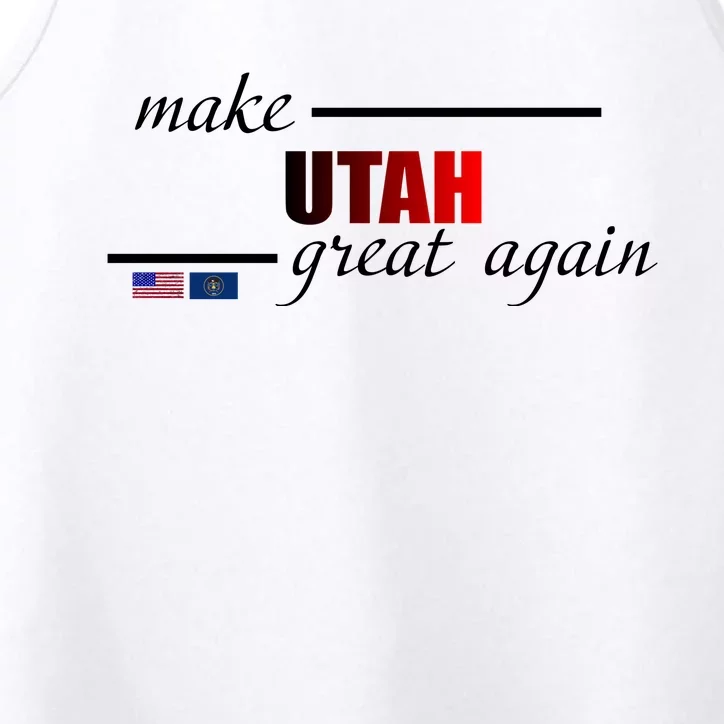 Make Utah Great Again Performance Tank