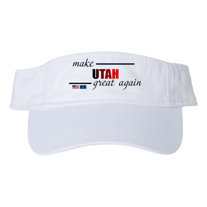 Make Utah Great Again Valucap Bio-Washed Visor