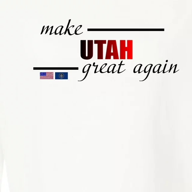 Make Utah Great Again Cropped Pullover Crew