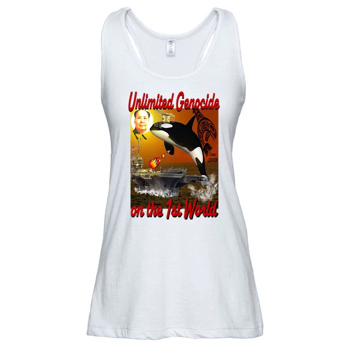 Mao Unlimited Genocide On The 1st World Ladies Essential Flowy Tank