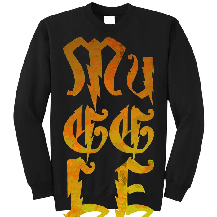 Muggle Distressed Logo Tall Sweatshirt