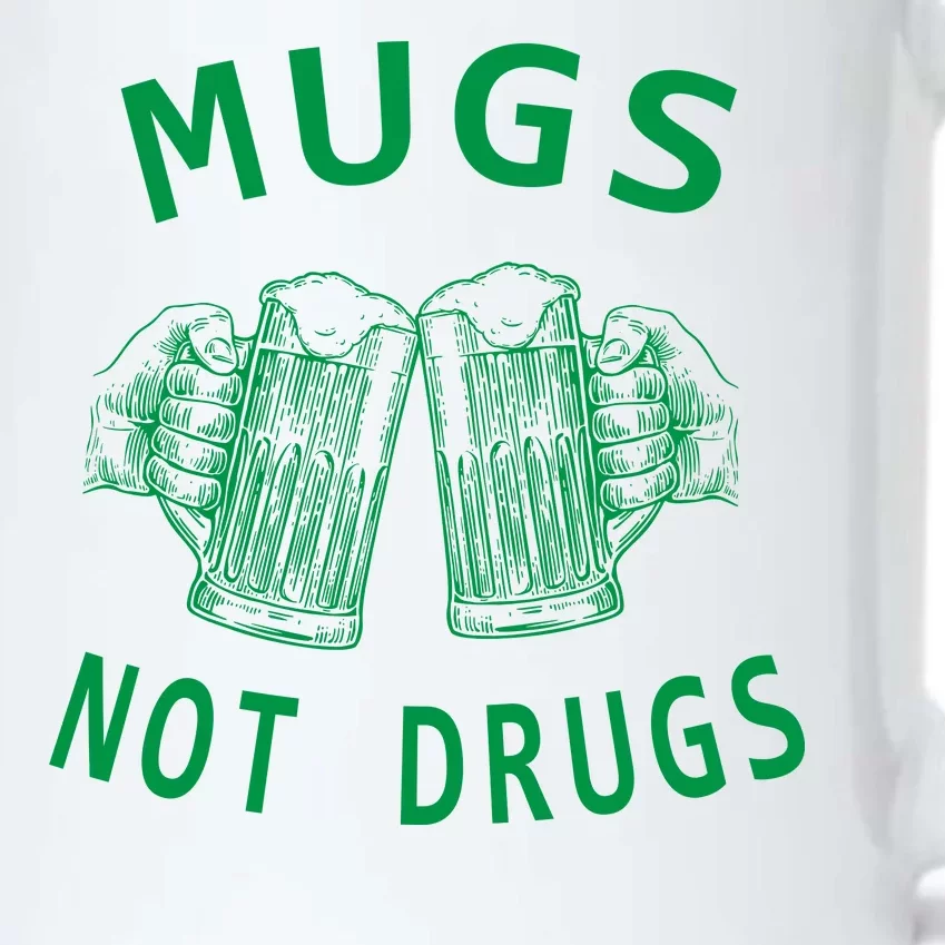 Mugs Not Drugs Black Color Changing Mug