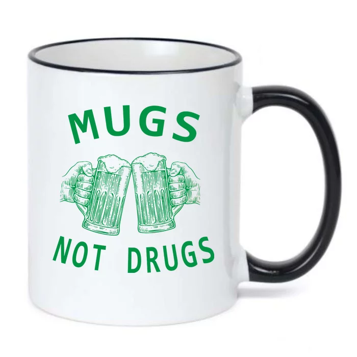 Mugs Not Drugs Black Color Changing Mug