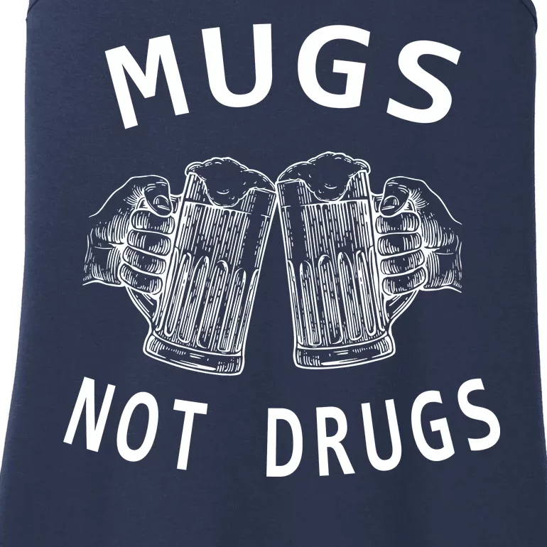 Mugs Not Drugs Ladies Essential Tank