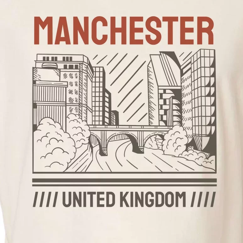 Manchester United Kingdom Garment-Dyed Women's Muscle Tee