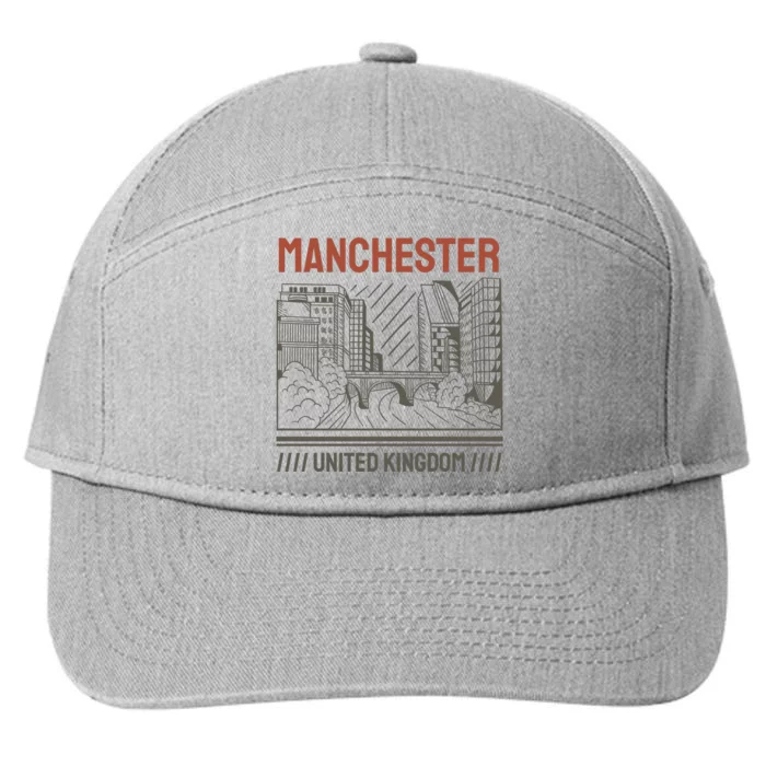 Manchester United Kingdom 7-Panel Snapback Hat