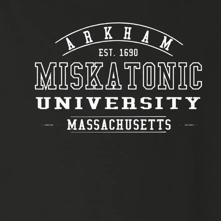 Miskatonic University logo Toddler Long Sleeve Shirt