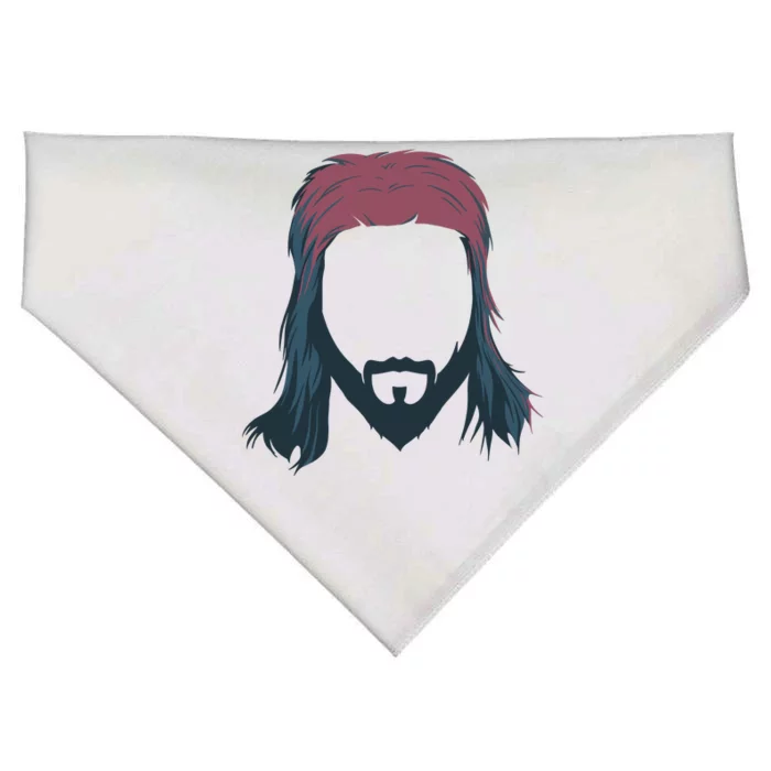 Mullet Haircut USA-Made Doggie Bandana